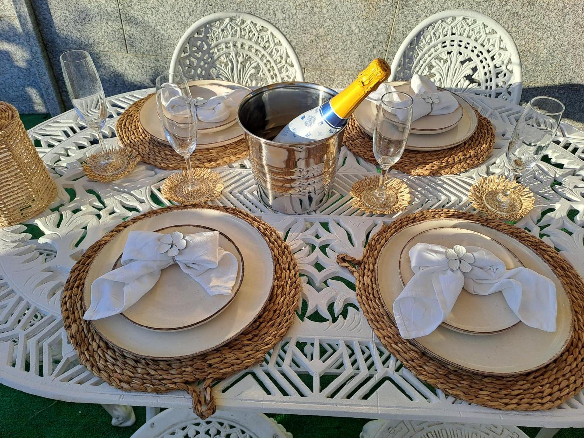 Apart Romero Garden C Вилануева де Ароса Екстериор снимка